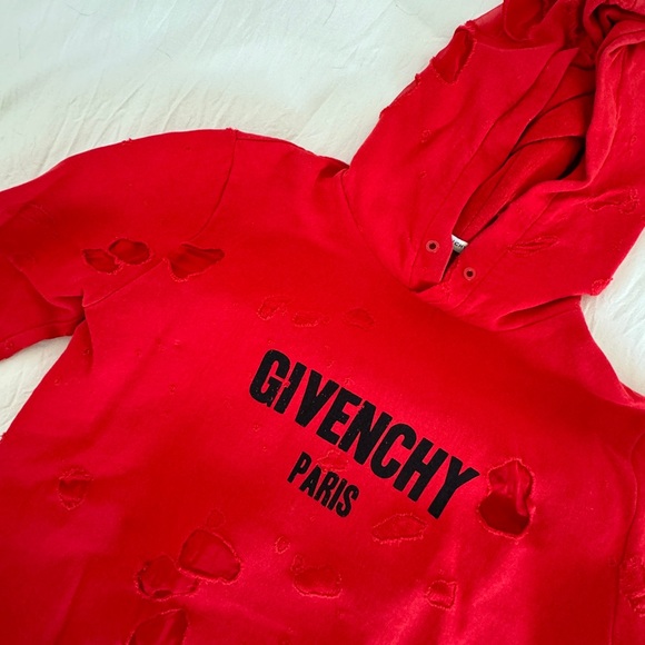 Givenchy Red Hoodie, size M - Picture 2 of 6